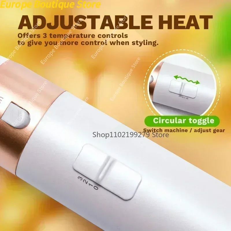 5 in 1 Hair Dryer Hot Comb Set Professional Curling Iron Hair Straightener Styling Tool For Professional Hair Dryer Household