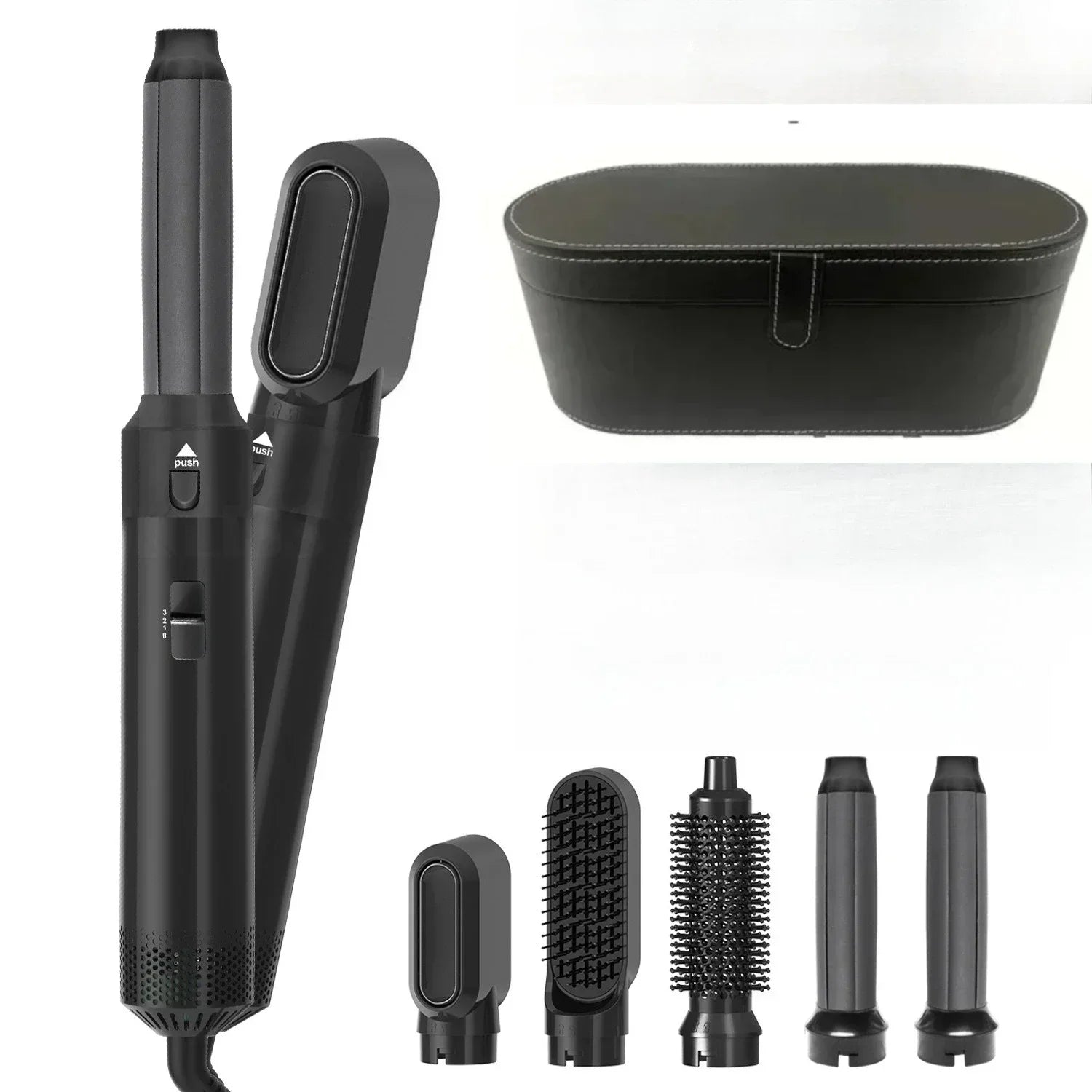 5 in 1 Hair Dryer Hot Comb Set Professional Curling Iron Hair Straightener Styling Tool For Professional Hair Dryer Household